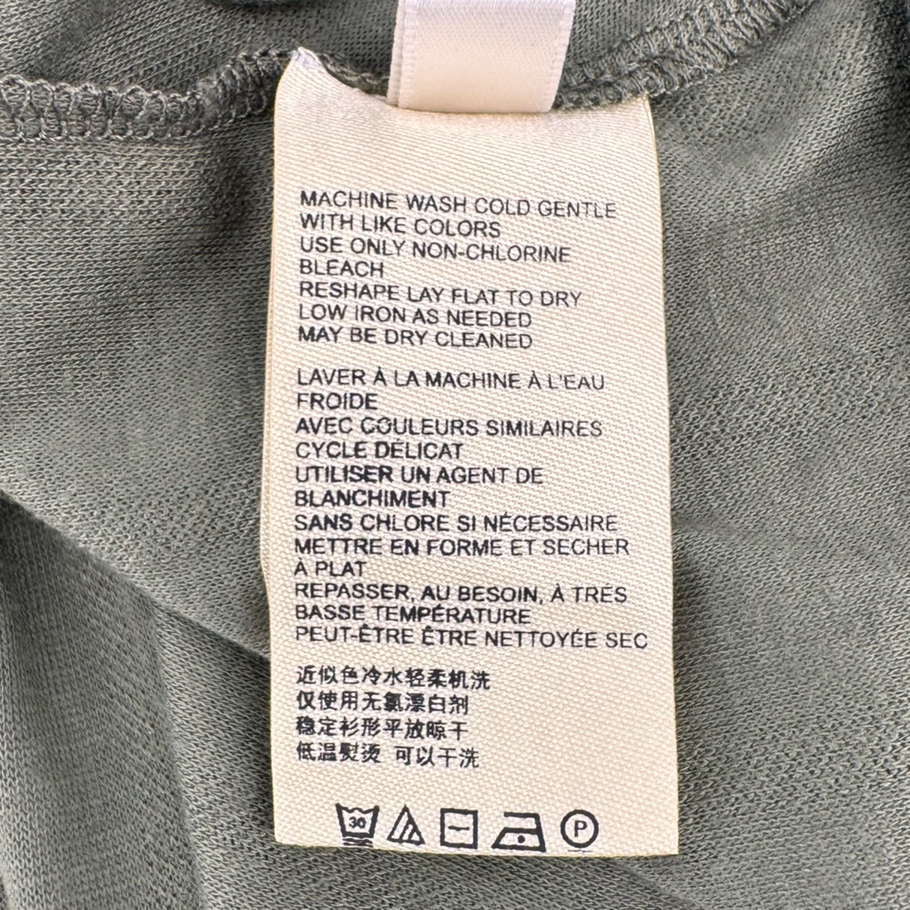 Anthropologie Maeve Audre Long Sleeve Textured Top Size Small Green - Picture 6 of 11